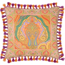 Etro Home Hoa Çok Renkli 45X45 cm Dekoratif Yastık