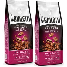 Bialetti Delicato 2'li Çekirdek Kahve 500 gr