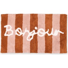 The Mia Bonjour Renkli Pamuklu Banyo Paspası 60 x 100 cm