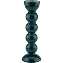 Addison Ross Bobbin Green Yeşil Ahşap Lake Şamdan 24 cm