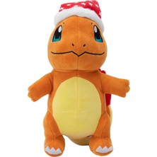 Pokemon Yılbaşı Serisi Charmander Peluş Oyuncak 20 cm