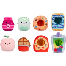 Squishmallows Micromallows 4 Figür 4 Aksesuar Peluş Oyuncak Seti