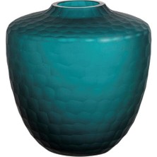 Bakara Collection Yeşil Cam Dekoratif Vazo 23 cm