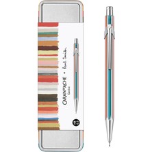 Caran D'Ache 849™ Paul Smith Gri Gümüş Mekanik 0.5 Uçlu Kurşun Kalem