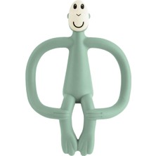 Matchstick Monkey Monkey Yeşil Silikon Diş Kaşıyıcı