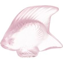 Lalique Pembe Kristal Obje