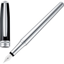 Hugo Boss Essential Classic Siyah Krom Metal Dolma Kalem