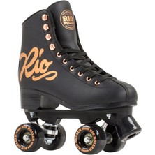 RİO ROLLER Quad Rose Black Unisex Paten