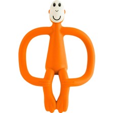 Matchstick Monkey Monkey Turuncu Silikon Diş Kaşıyıcı