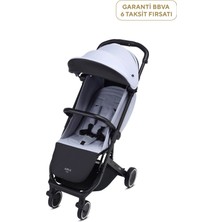 Anex Air-X Gri Tek Elle Katlanan Kabin Boy Bebek Arabası