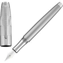 Hugo Boss Striato Chrome Gri Dolma Kalem