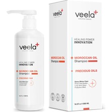 Veela Moroccan Oil Shampoo Yıpranmış Kuru Saçlar Için Yenileyici ve Onarıcı Bakım Şampuanı 500 ml