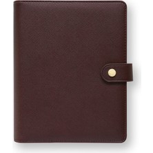 Chapters Merlot A5 Deri 14 Aylık Tarihsiz Planlayıcı