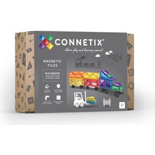 Connetix Rainbow Transport Manyetik Bloklar 50 Parça Yapı Oyuncağı