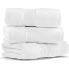 L’appartement Chicago Fibrosoft® White Pamuklu Tekli Banyo Havlusu 70 x 140 cm