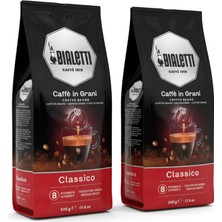 Bialetti Classico 2'li Çekirdek Kahve 500 gr