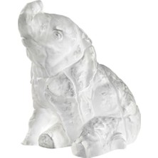 Lalique Baby Elephant Kristal Obje