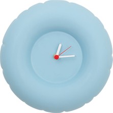 Home Stüdyo Holly Sky Matte Açık Mavi Duvar Saati