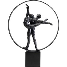 Kare Design Dancers Circle Dekoratif Obje 45 cm