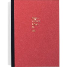 LUGAT365 x Karatis Ciğerimin Köşesi 96 Yaprak Çizgisiz Defter