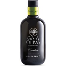 Gaia Oliva Premium Yamalak Sarısı Erken Hasat Natürel Sızma Zeytinyağı 500 ml