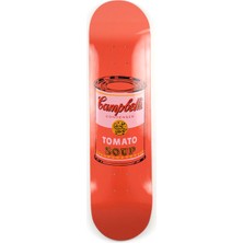 The Skateroom Andy Warhol Colored Campbells Soup Kaykay Tablo