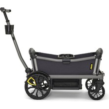 Veer Gear City Cruiser Koyu Gri Ikiz Bebek Arabası