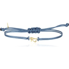 Melie Jewelry Horus Eye 14 Ayar Altın Ipli Kadın Bileklik