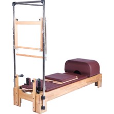 Reforcat Tower Bordo Reformer Plus (+) Pilates Aleti