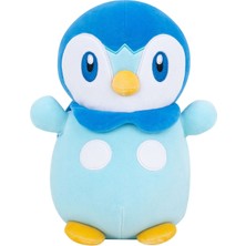 Squishmallows Hugmees Pokemon Piplup Peluş Oyuncak 25 cm