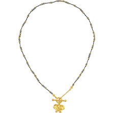 Michael's Vermeil Labradorite Kadın Gümüş Kolye