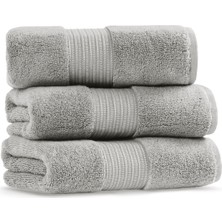 L’appartement Chicago Fibrosoft® Fog Pamuklu Tekli El Havlusu 30 x 50 cm