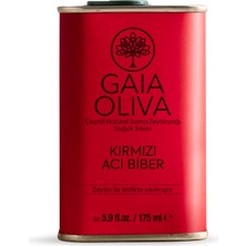 Gaia Oliva Kırmızı Acı Biber Çeşnili Naturel Sızma Zeytinyağı 175 ml