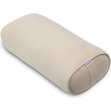 Nuiyoga Ekru Mini Bolster Yoga Minderi