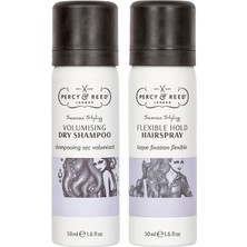Percy & Reed Refresh & Go Kuru Şampuan ve Saç Sprey Seti