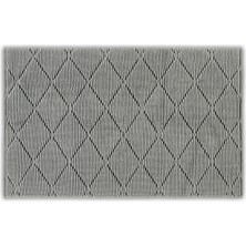 L’appartement Diamonda Dark Gray Pamuk Banyo Paspası 60 x 90 cm