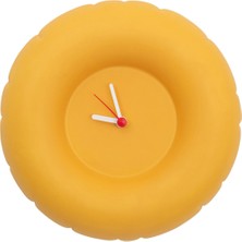 Home Stüdyo Holly Yolk Matte Sarı Duvar Saati