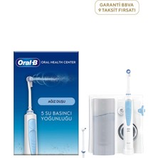 Oral-B Ağız Sağlığı Merkezi Ağız Duşu ve 1 Oxyjet Başlığı + 1 Waterjet Başlığı