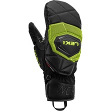 Leki Wcr Coach 3D Mitt Siyah Sarı Erkek Kayak Eldiveni