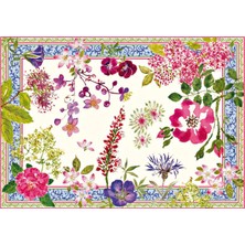 Millefleurs 2'li Amerikan Servis Seti 36 x 51 cm