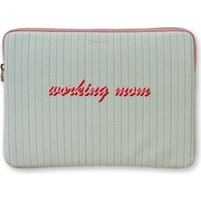 Chapters Mint Leaves Working Mom Deri 13" - 14" Kadın Laptop Kılıfı
