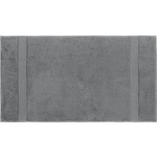 L’appartement Chicago Fibrosoft® Dark Gray Pamuklu Tekli Banyo Havlusu 100 x 180 cm