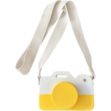 Spika & co Sarı Ahşap Oyuncak Fotoğraf Makinesi