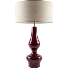 Pinot Interior Porto Bordo Ahşap Abajur