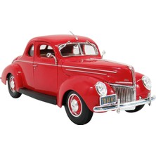 Maisto Ford Deluxe 1939 1/18 Kırmızı Model Araba