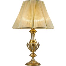 Bakara Collection Lenoir Altın ve Gümüş Varak Abajur