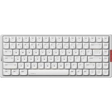 Iqunix MQ80 Moonlight Silver Rgb Kablosuz Hotswap Mekanik Gaming Klavye