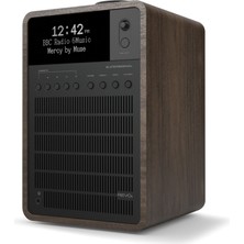 Revo Supersignal Ceviz Siyah Bluetooth'lu Fm Dijital Radyo