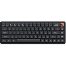 Iqunix MAGI65 Shadow Black Rgb Kablosuz Hotswap Mekanik Gaming Klavye
