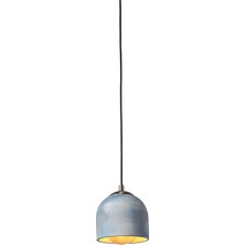 Womo Design Mavi Eskitme Beton Tavan Aydınlatması
